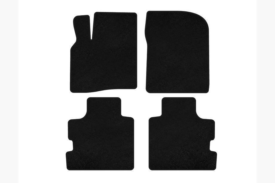 Chrysler Pacifica 2004–2008 Textiele automatten Deluxe (Zwart) Image