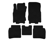 Nissan Note 2004–2012 Textiele automatten Deluxe (Zwart) foto 1