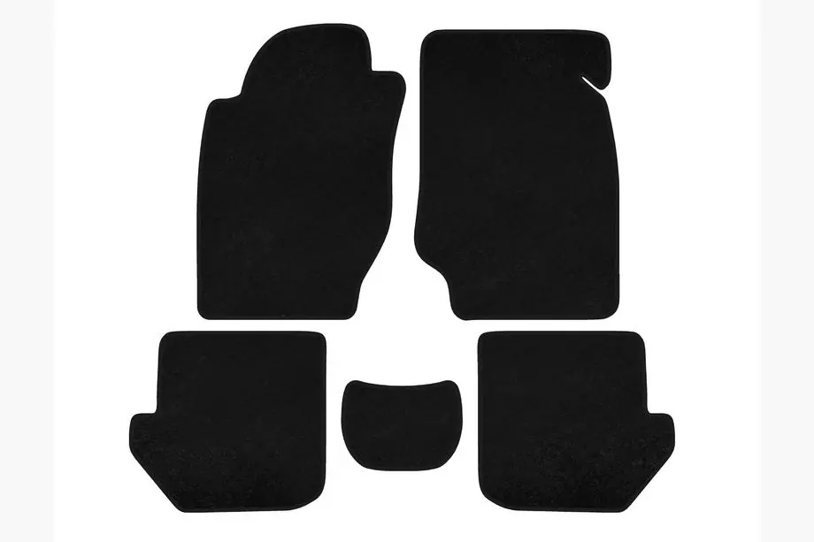 Toyota Rav 4 1996–2001 Textiele automatten Deluxe (Zwart) Image