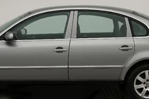 Volkswagen Passat B5 1997–2005 RVS deurstijl sierlijsten (6-delig) foto 1