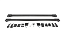 Kia Carnival 2021– Dakdragers (dwarsdragers) voor standaard dakrails, afsluitbaar met sleutel, WingBar V1 (2 stuks) tot 110 cm, grijs foto 14