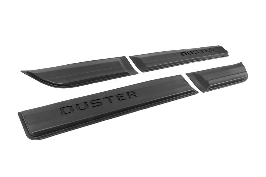Renault Duster 2018–2024 Wielkastverbreders met sierlijsten (12 stuks, zwart ABS) Foto 9