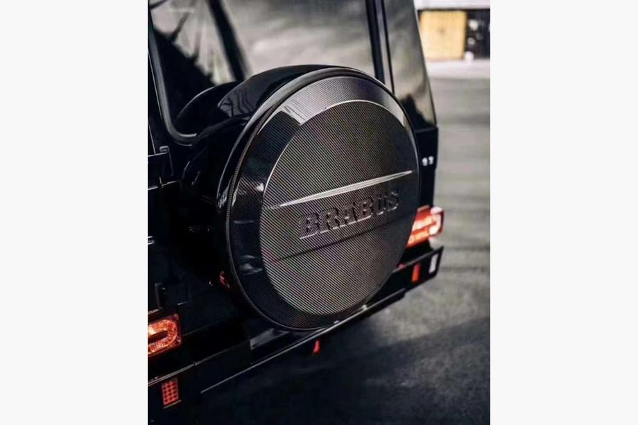 Mercedes G-Klasse W463 2018–2024 Reservewielkap BRB-Style (Carbon) Foto 1
