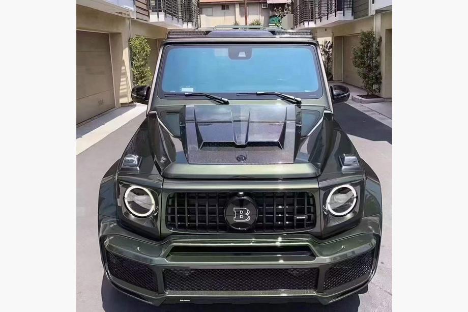 Mercedes G-Klasse W463 2018–2024 Motorkap cover (carbon) Image