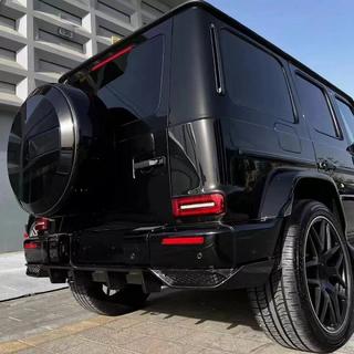 Achterbumperdiffuser V2 (voor G63 AMG, carbon) foto 4