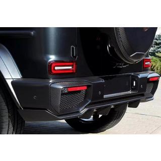 Achterbumperdiffuser V2 (voor G63 AMG, carbon) foto 3
