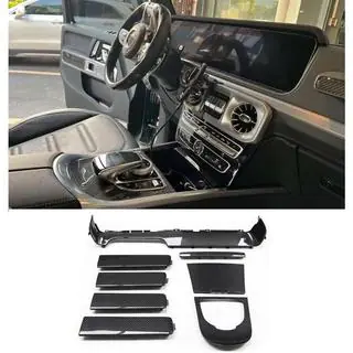 Set carbon interieur-inserts V2 Mercedes G-Klasse W463 2018–2024 foto 1