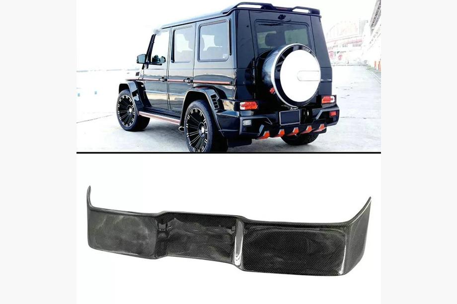 Mercedes G-klasse W463 1990–2018 Spoiler V2 (Carbon) Image