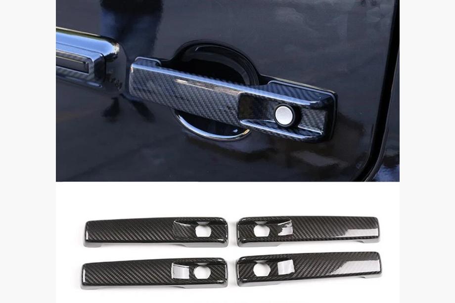 Mercedes G-Klasse W463 2018–2024 Deurhendelcovers (carbon) Image