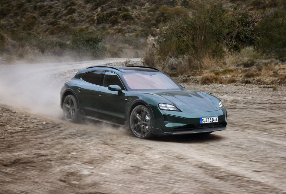 Porsche Taycan Cross Turismo 2024: review van de elektrische stationwagen