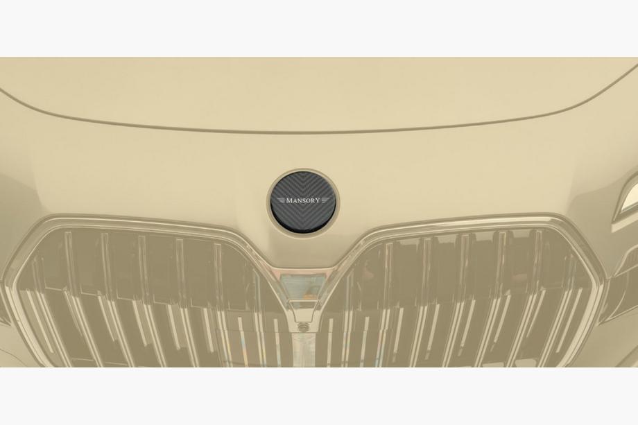 BMW 7 Serie G70/G71 2022– Voorembleem MNSR (carbon) Image