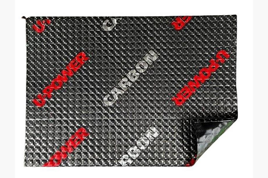 Trillingsdempende plaat ULTIMATE U-POWER CARBON 3 mm (50x35 cm) Foto 1