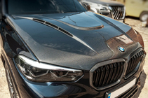 BMW X6 G06 2019–2027 Carbon motorkap V1 (G06/F96) foto 1