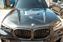 BMW X6 G06 2019–2027 Carbon motorkap V1 (G06/F96) foto 7