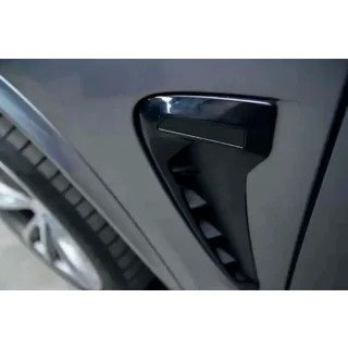 Spatbordroosters in Black X5M F85-stijl