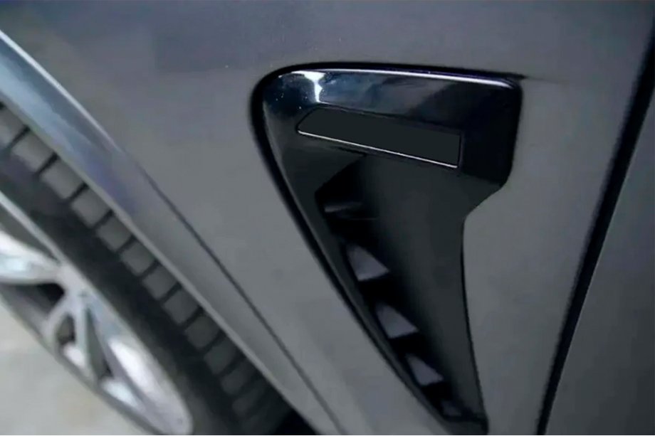 BMW X5 F15 2013–2018 Spatbordroosters in Black X5M F85-stijl Foto 1