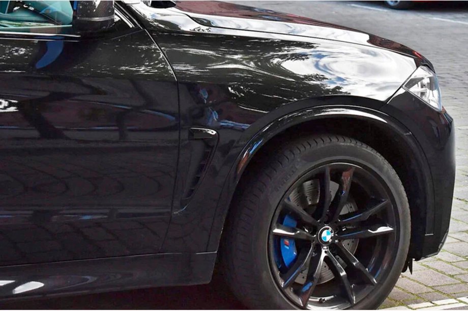 BMW X5 F15 2013–2018 Spatbordroosters in Black X5M F85-stijl Foto 3