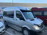 Mercedes Sprinter W906 2006–2018 Voorruitdeflector V1 (spuitklaar, zelfklevend) foto 3