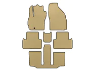 Mazda 5 2005–2009 EVA automatten (3 rijen, 7-zits, beige) foto 1