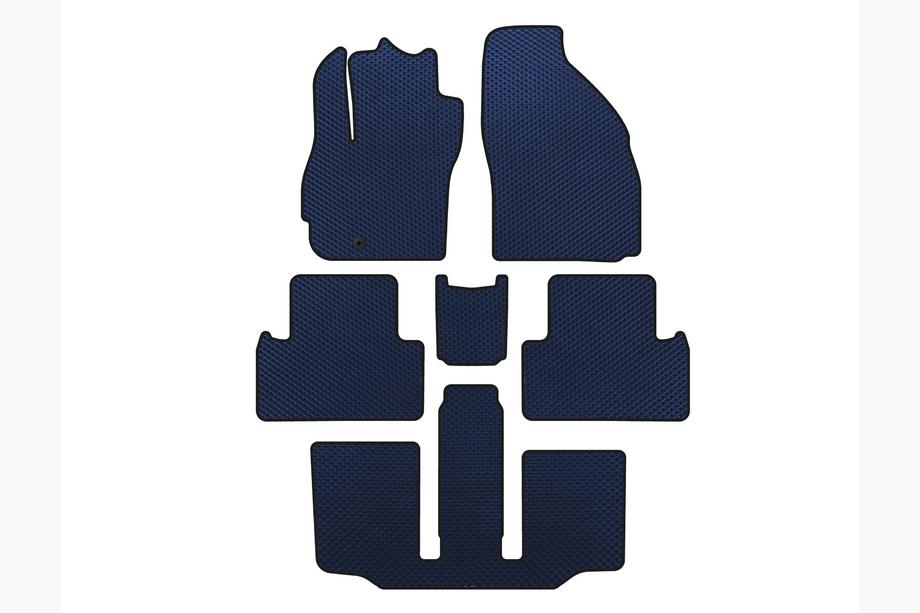 Mazda 5 2005–2009 EVA automatten (3 rijen, 7-zits, blauw) Image