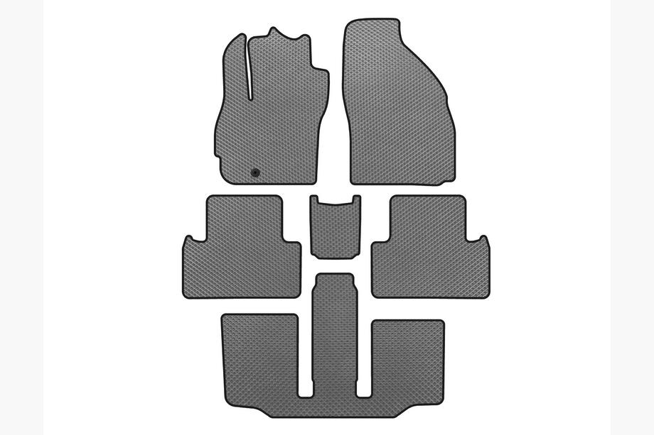 Mazda 5 2005–2009 EVA-matten (3 rijen, 7-zits, grijs) Image