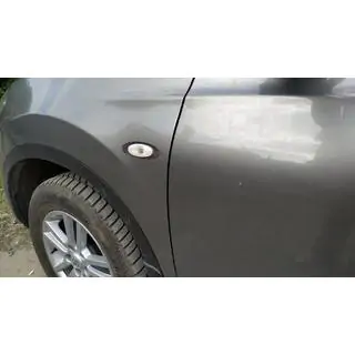 Omlijsting voor richtingaanwijzer (2 st., RVS) foto 2