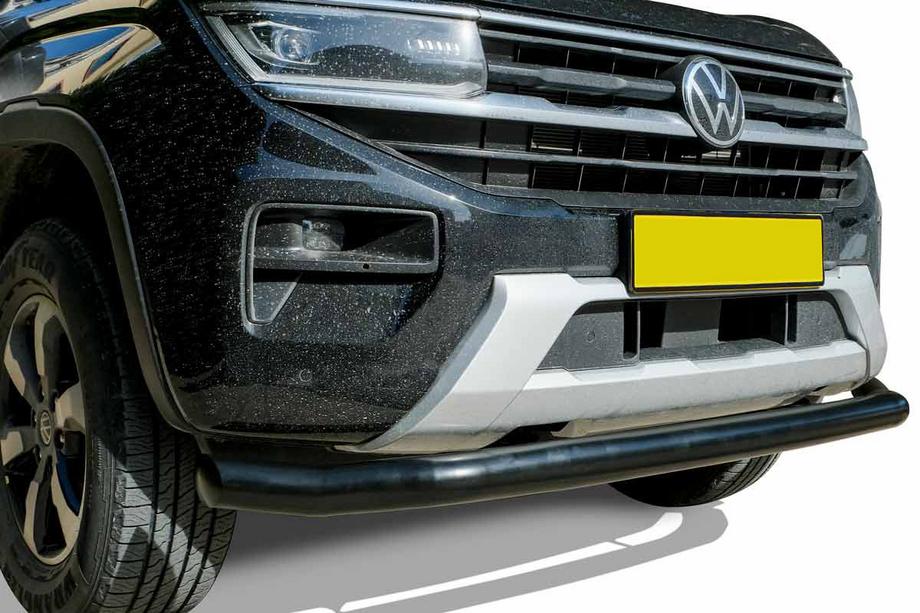 Volkswagen Amarok 2022– Nudge bar voorzijde Vegas (zwart, 76 mm) Image