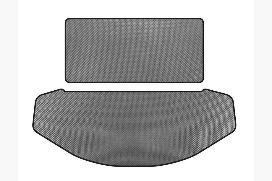 Mazda CX-9 2017– EVA kofferbakmat (rugleuning+bagageruimte, 7-zits, grijs) Image