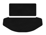 Mazda CX-9 2017– Premium textiele kofferbakmat (rugleuning + kofferbak, 7-zits, zwart) foto 1