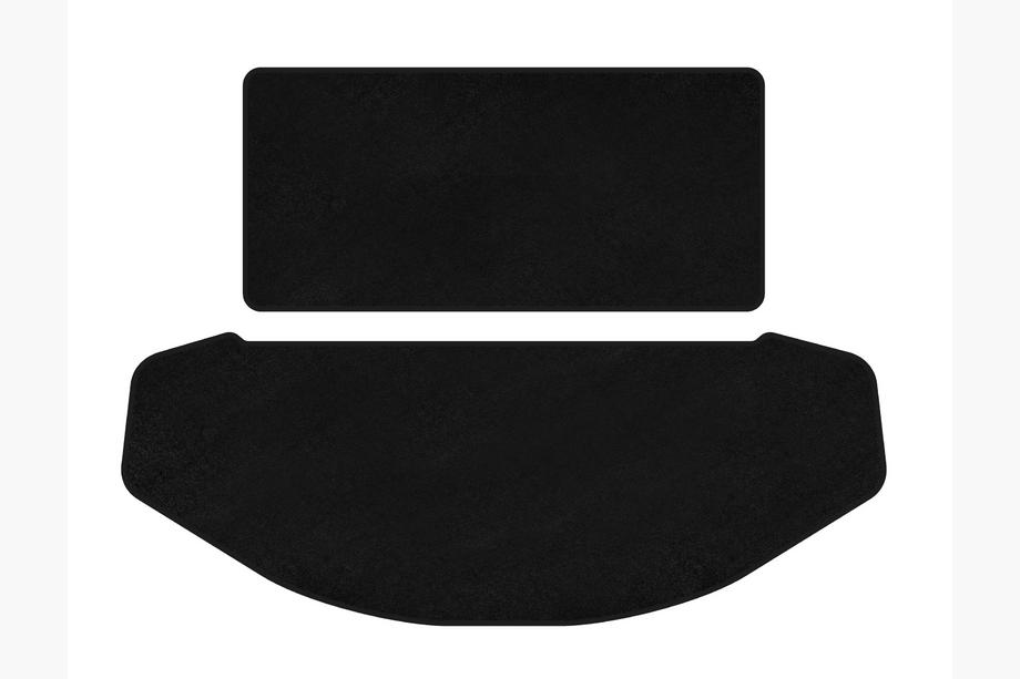 Mazda CX-9 2017– Premium textiele kofferbakmat (rugleuning + kofferbak, 7-zits, zwart) Image