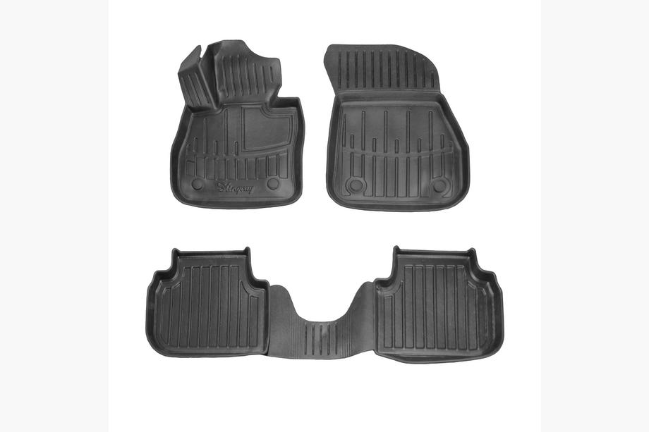 BMW 2 Serie Gran Coupe F44 2020–2024 Stingray 3D rubber automatten voor interieur (4 stuks) Image