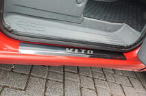 Mercedes Vito W639 2004–2014 Carmos instaplijsten (set van 2, RVS) foto 1