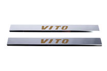 Mercedes Vito W639 2004–2014 Carmos instaplijsten (set van 2, RVS) foto 3