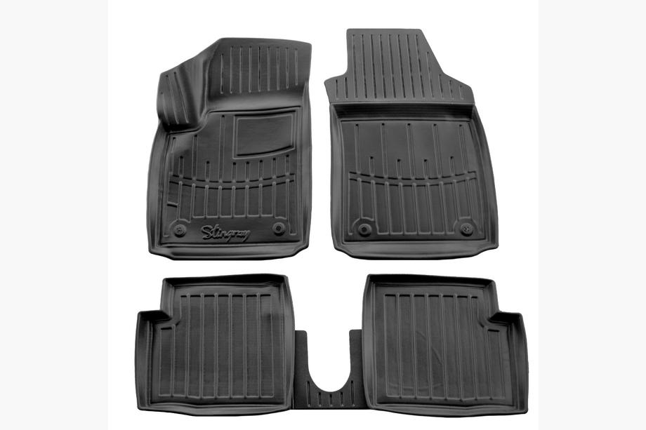 Fiat 500/500L 2013–2022 Stingray 3D rubberen automatten (Fiat 500, Europe, 5-delig) Image
