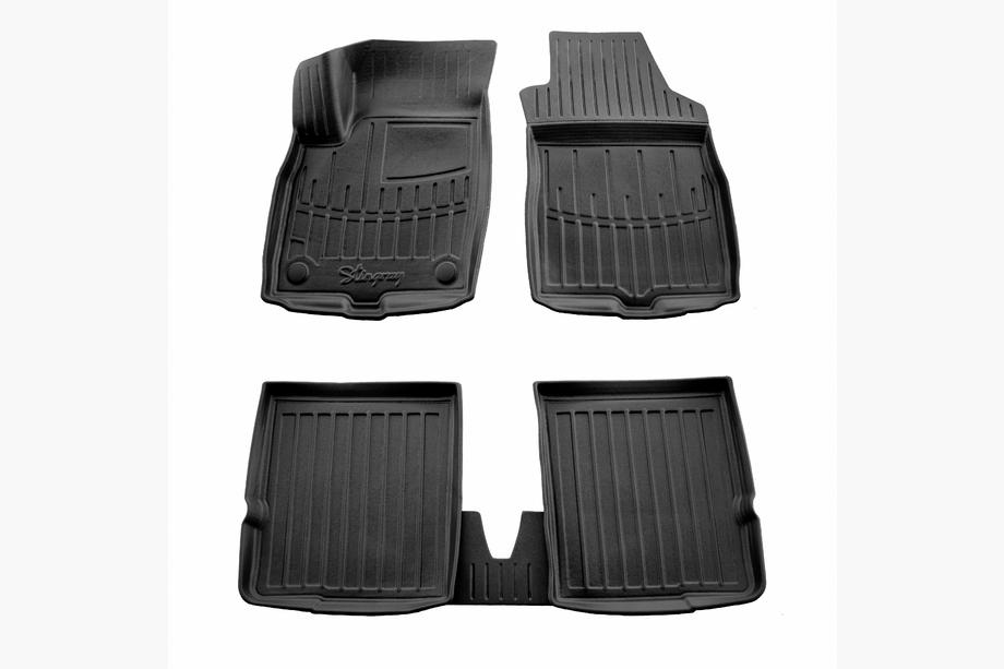 Fiat Panda 2003–2011 Stingray 3D rubber automatten (5 stuks) Image