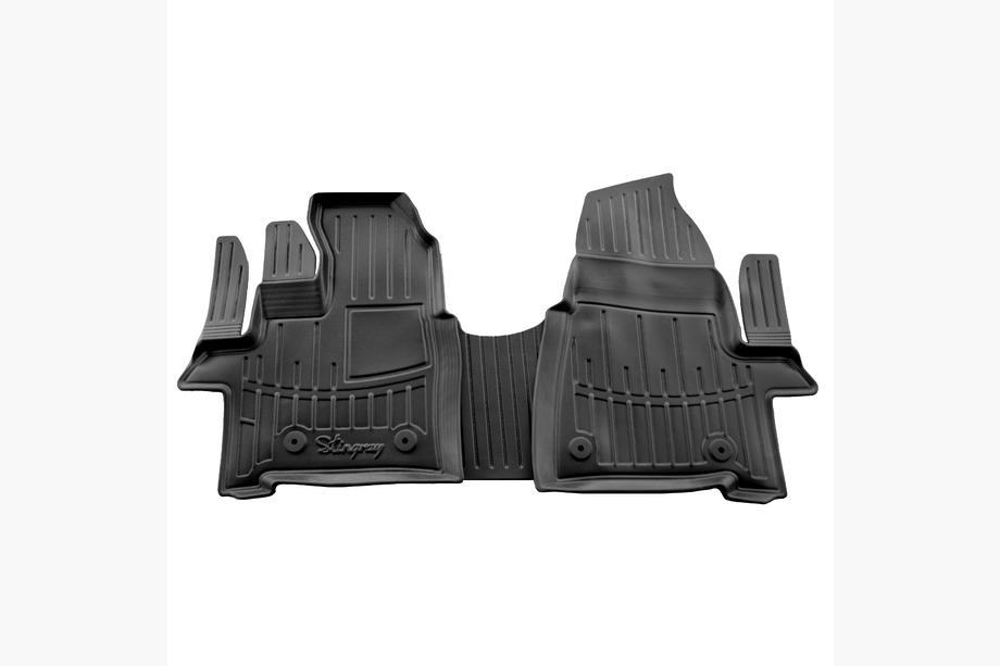 Ford Custom 2013–2022 Stingray 3D rubberen vloermatten (3 stuks) Image