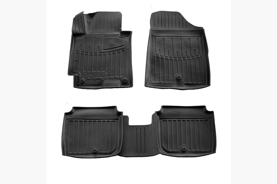 Hyundai Elantra (MD/UD) 2011–2015 Stingray 3D rubber automatten (5 stuks) Image