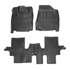 Infiniti QX60 2016–2021 Stingray 3D rubber automatten (7 zitplaatsen, 4 stuks) foto 1