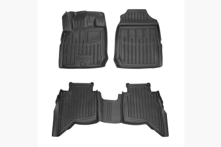 Isuzu D-Max 2019– Stingray 3D rubber automatten voor interieur (4 stuks) Image