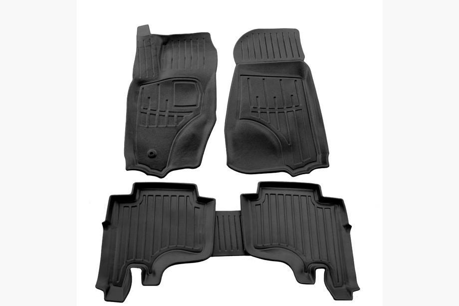Jeep Grand Cherokee WK 2004–2010 Stingray 3D rubber automatten (5 stuks) Image