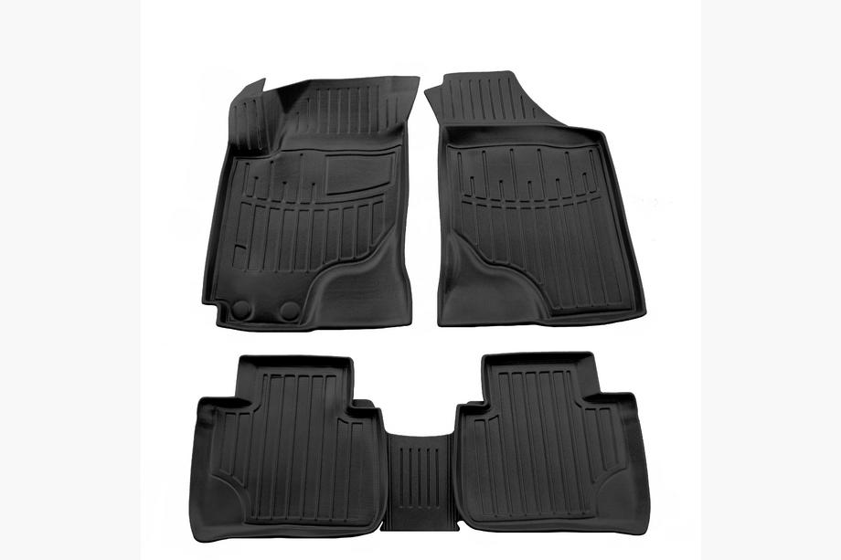Kia Cerato 1 2004–2009 Stingray 3D rubber automatten (5 stuks) Image