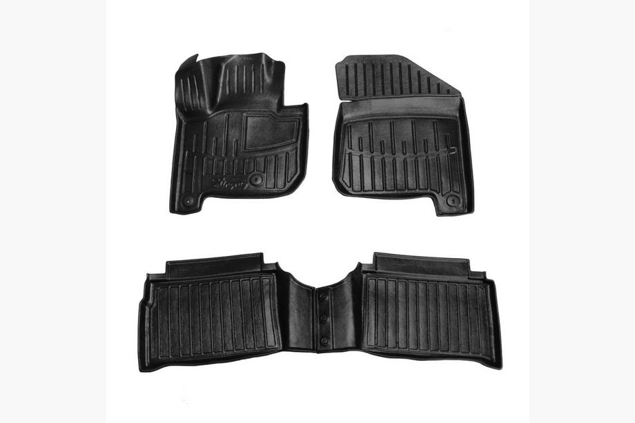 Kia Soul II 2013–2018 Stingray 3D rubberen automatten (voor EV, 4-delig) Image