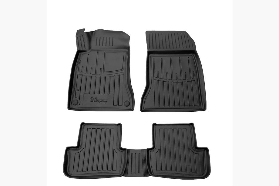 Mercedes GLA X156 2014–2019 Stingray 3D rubber automatten (5 stuks) Image