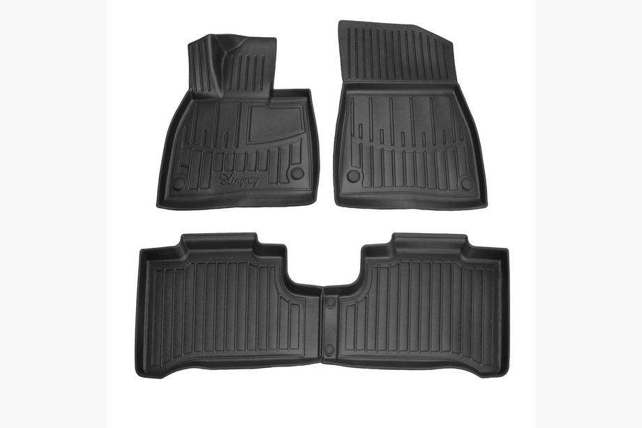 Mercedes EQE Stingray 3D rubber automatten voor interieur (4 stuks) Image
