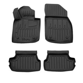 Stingray 3D rubber automatten (3-deurs, set van 4)
