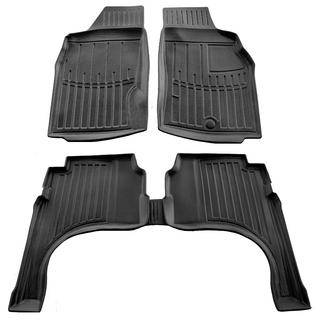 Stingray 3D rubberen automatten (rechtsgestuurd, 5 stuks) Mitsubishi L200 1996–2006