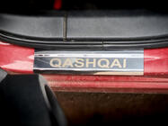 Nissan Qashqai 2007–2010 Dorpellijstset (Carmos V1, 4 stuks, RVS) foto 4