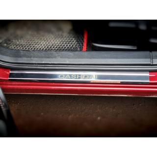 Dorpellijstset (Carmos V1, 4 stuks, RVS) Nissan Qashqai 2007–2010 foto 2