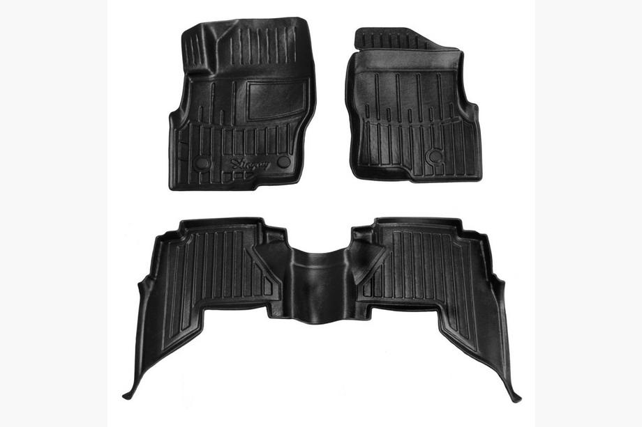 Nissan Pathfinder R51 2005–2014 Stingray 3D rubberen vloermatten (3 stuks) Image