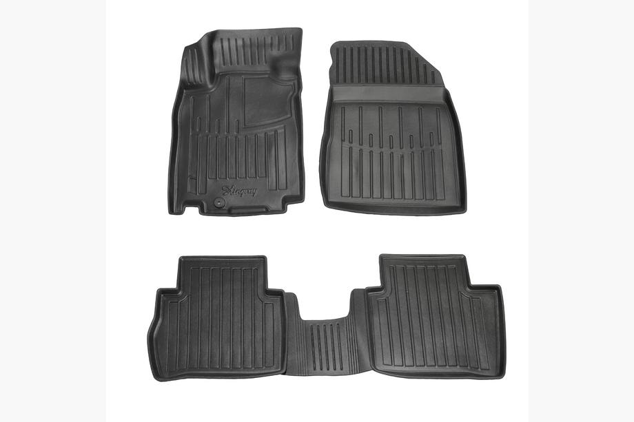 Nissan Tiida 2004–2011 Stingray 3D rubber automatten voor interieur (4 stuks) Image